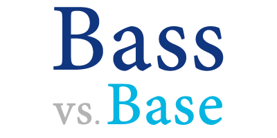 Bass versus base