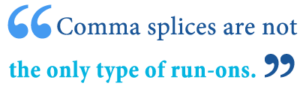 comma splice definition