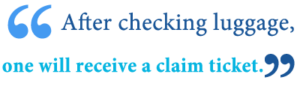What Does To Check Luggage Mean? - Writing Explained