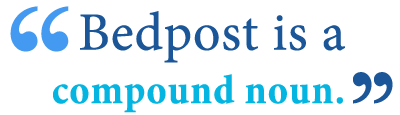 Definition of bed post definition and definition of bedpost definition 