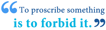 Definition of prescribe definition and definition of proscribe definition
