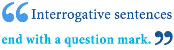 What is a interrogative or interogative