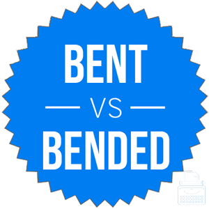 bended versus bent 