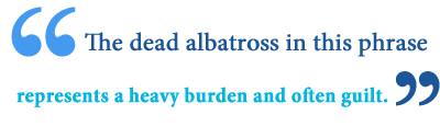 define albatross around your neck