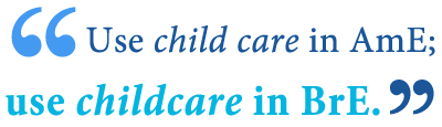 define childcare define child care define