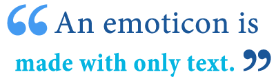 emoji versus emoticon meaning