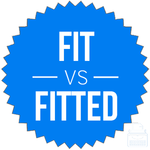 fit versus fitted