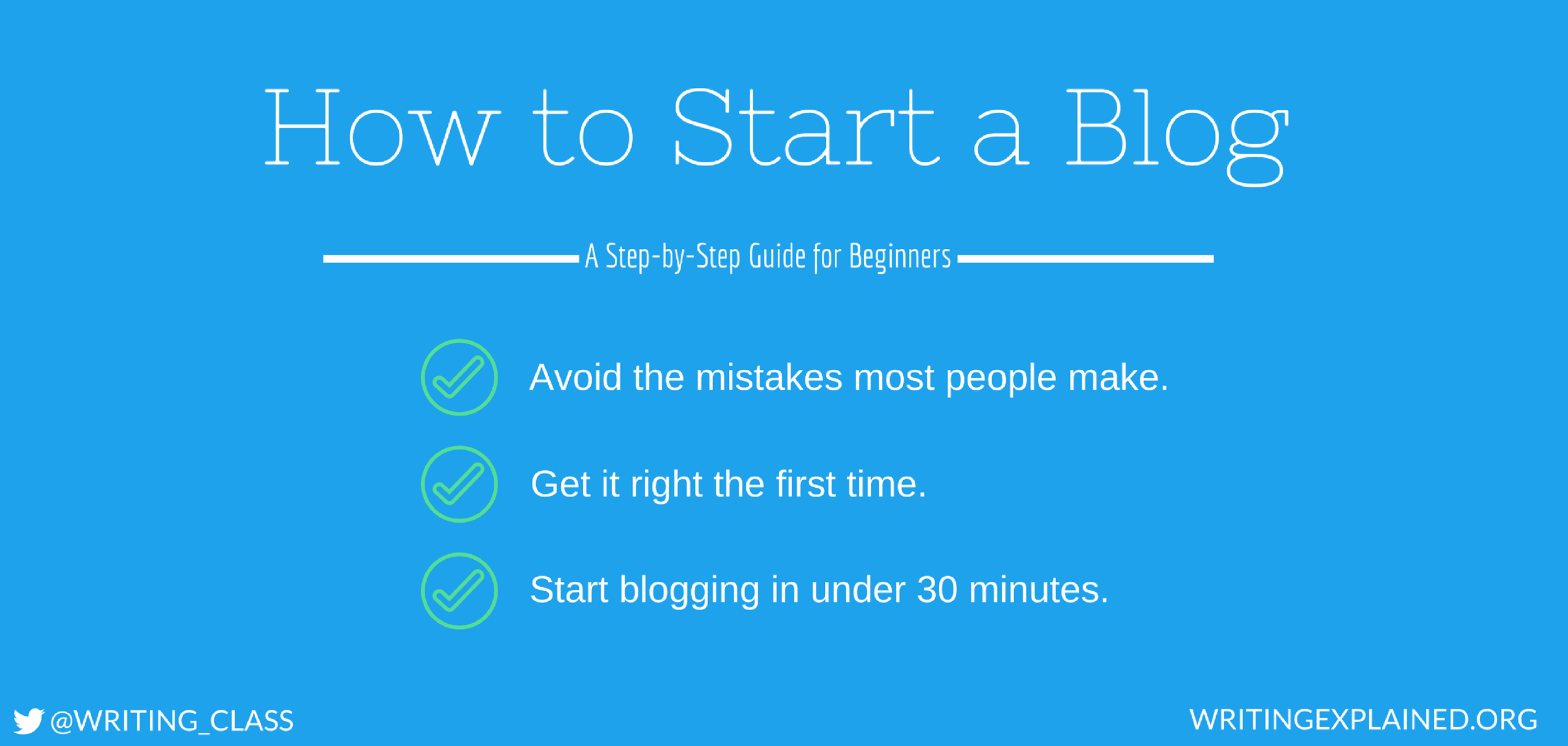how do you start a blog