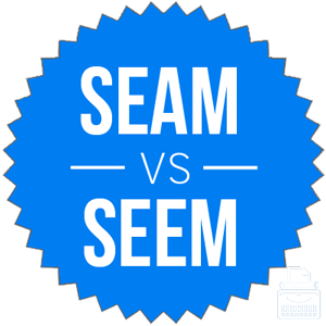 seam versus seem 