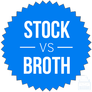 stock versus broth