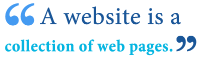 web page or webpage