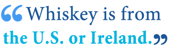 whiskey versus whisky spelling and meaning